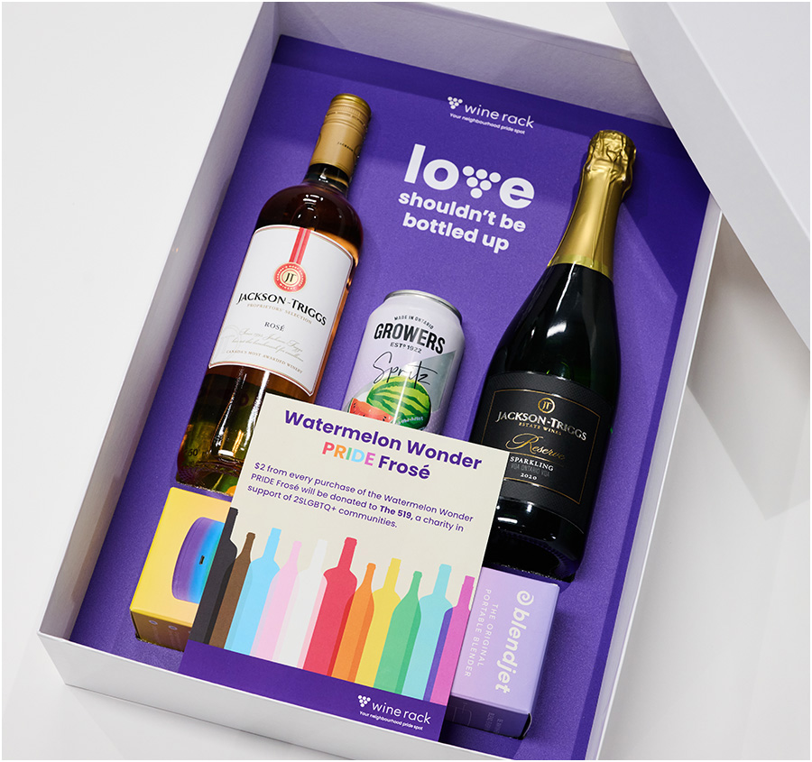 Retail Activation for Wine Rack PRIDE—Central Station