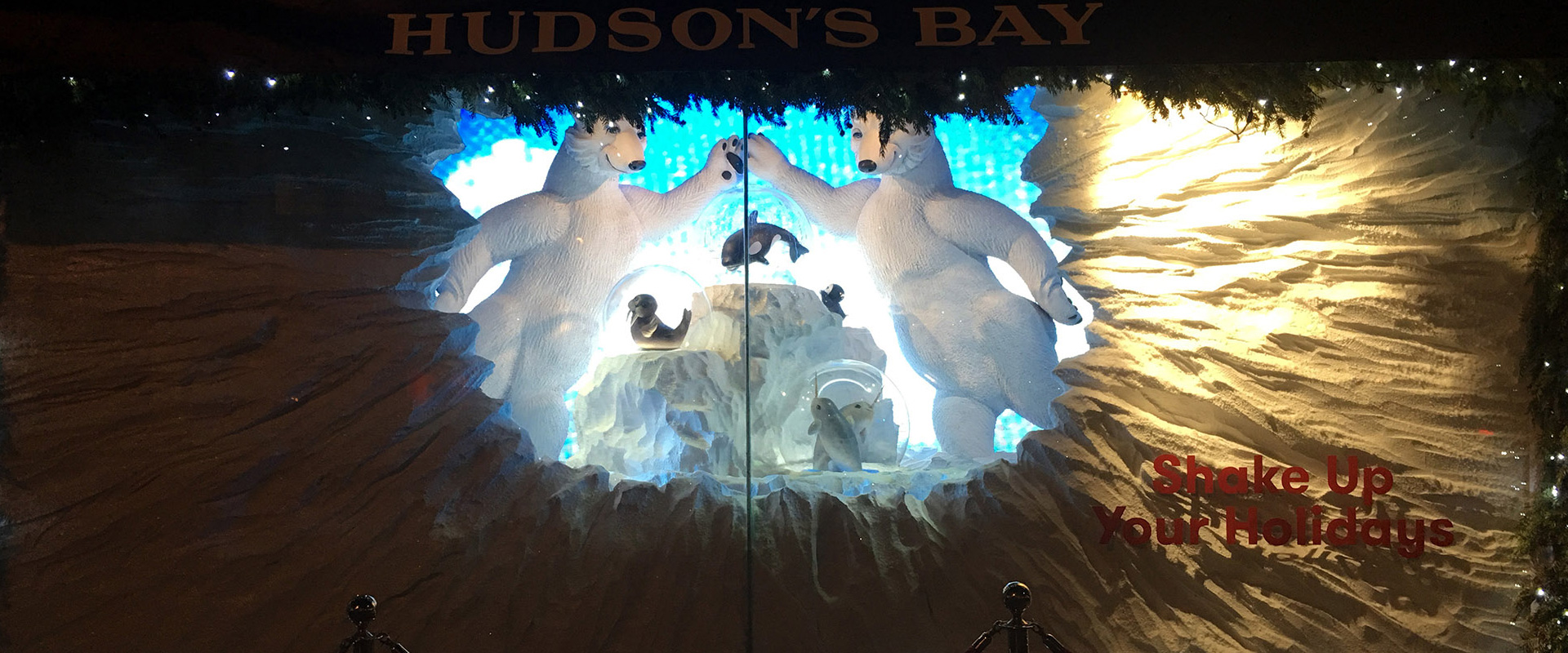 Hudson’s Bay Iconic Christmas Window Display Designs - Central Station