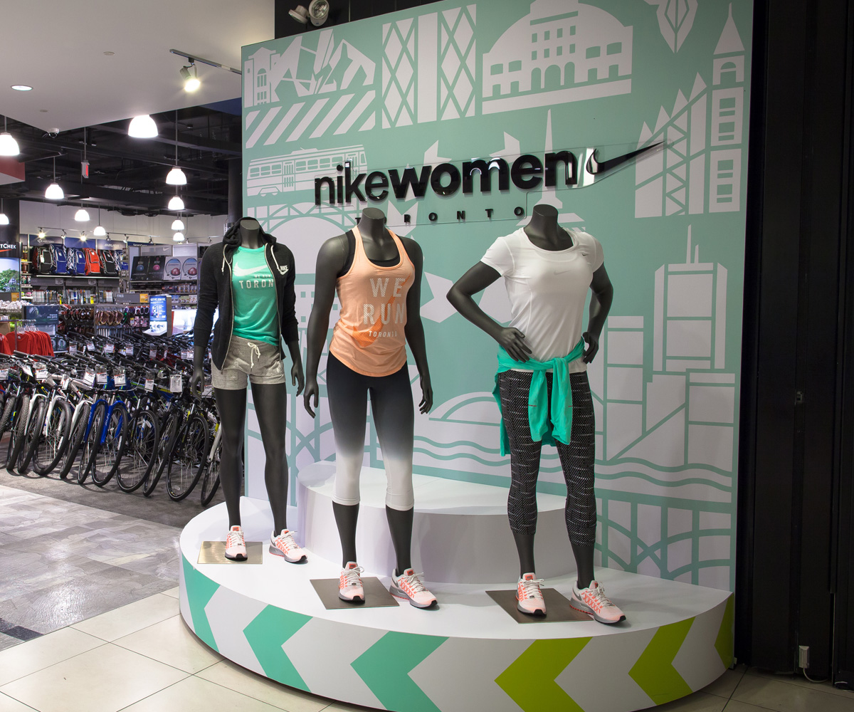 Dynamic branded environments for the Nike Women’s 15k – Central Station