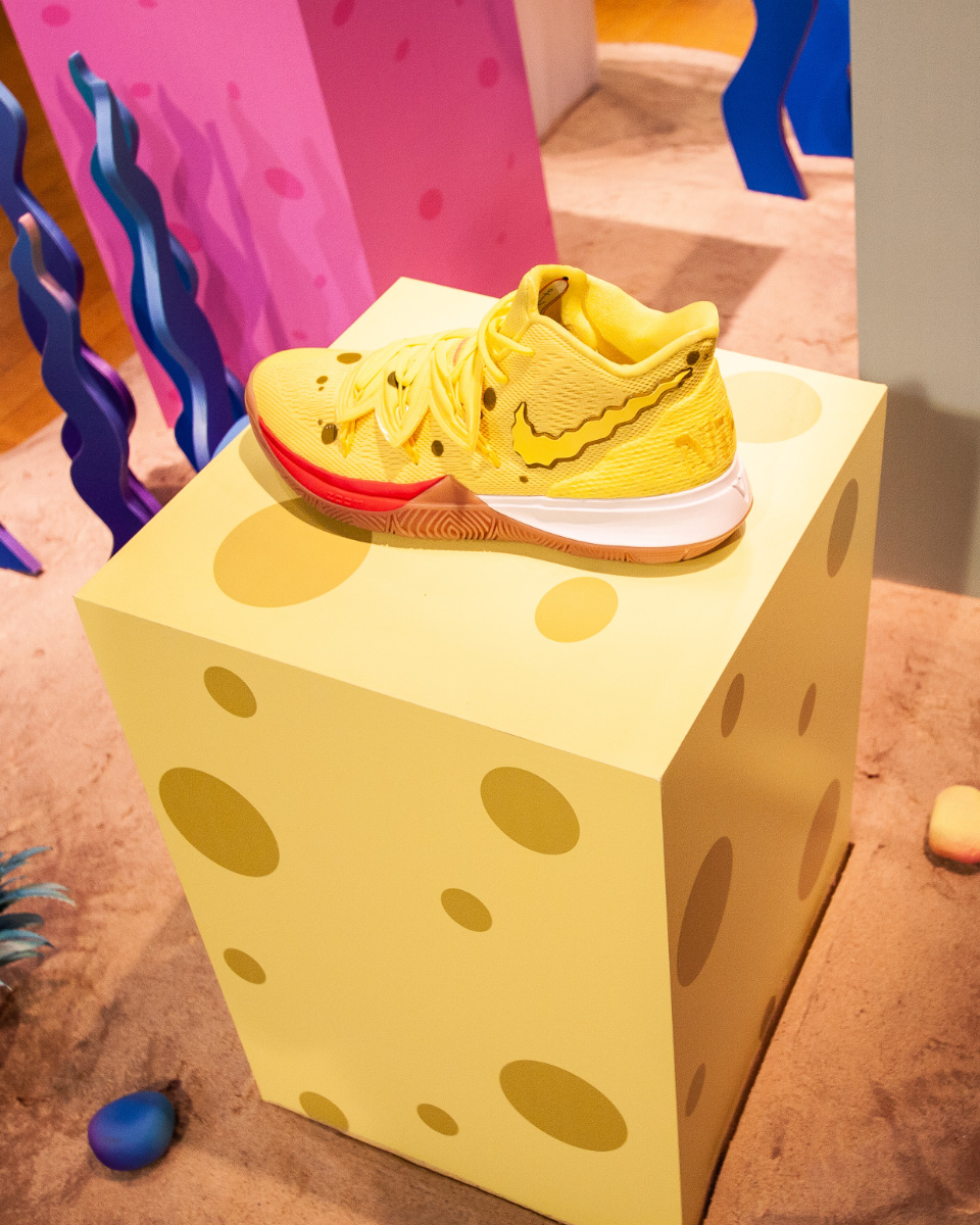 Pop-up Store Takeover for the Nike's Kyrie x SpongeBob Collection - Central Station